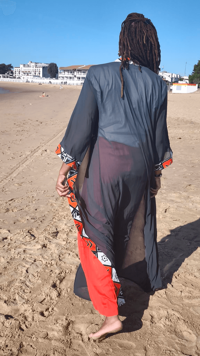Kimono gris 