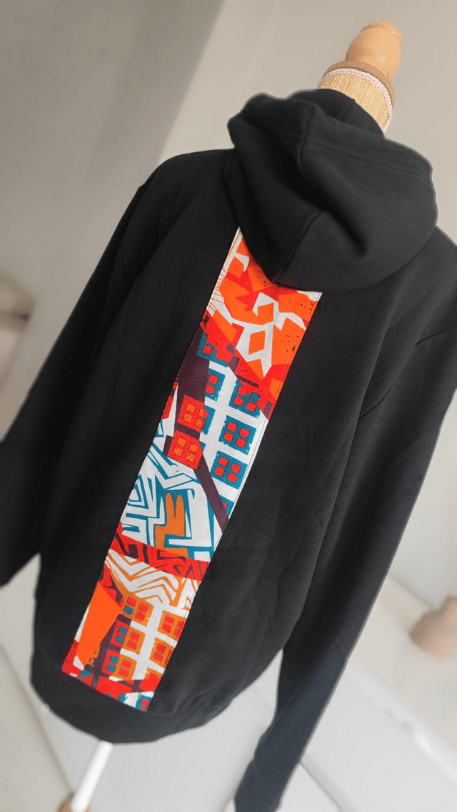 Sweat capuche noir