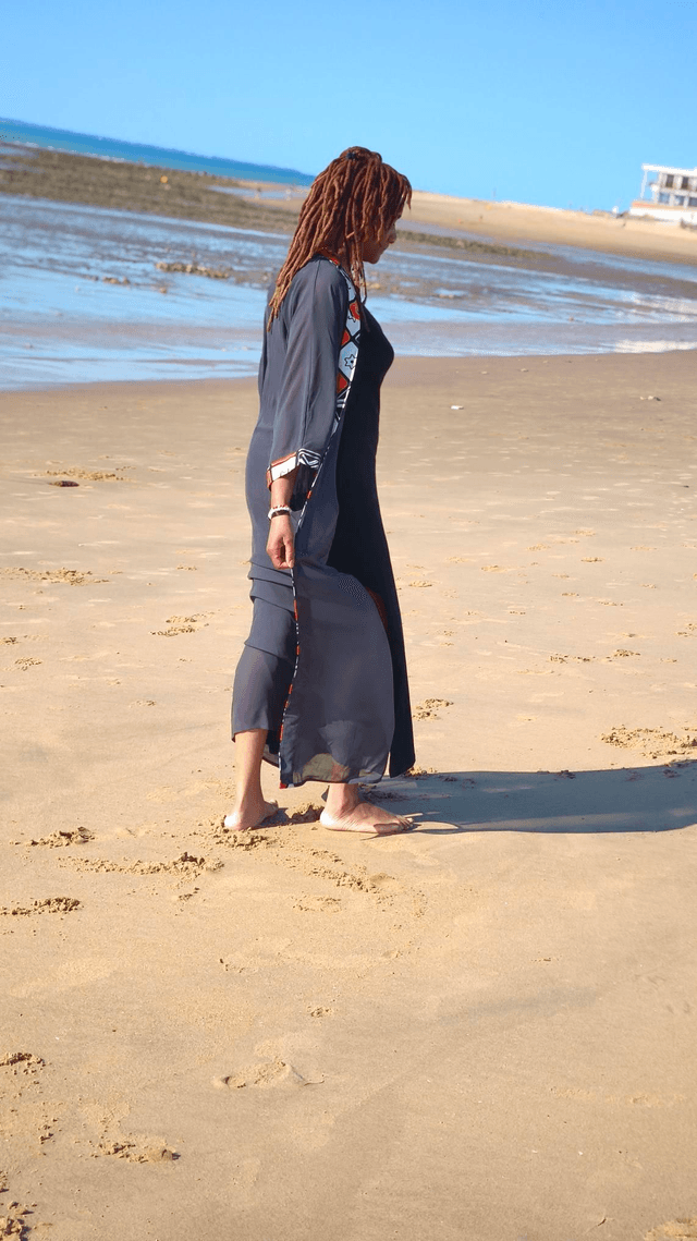 Kimono gris 