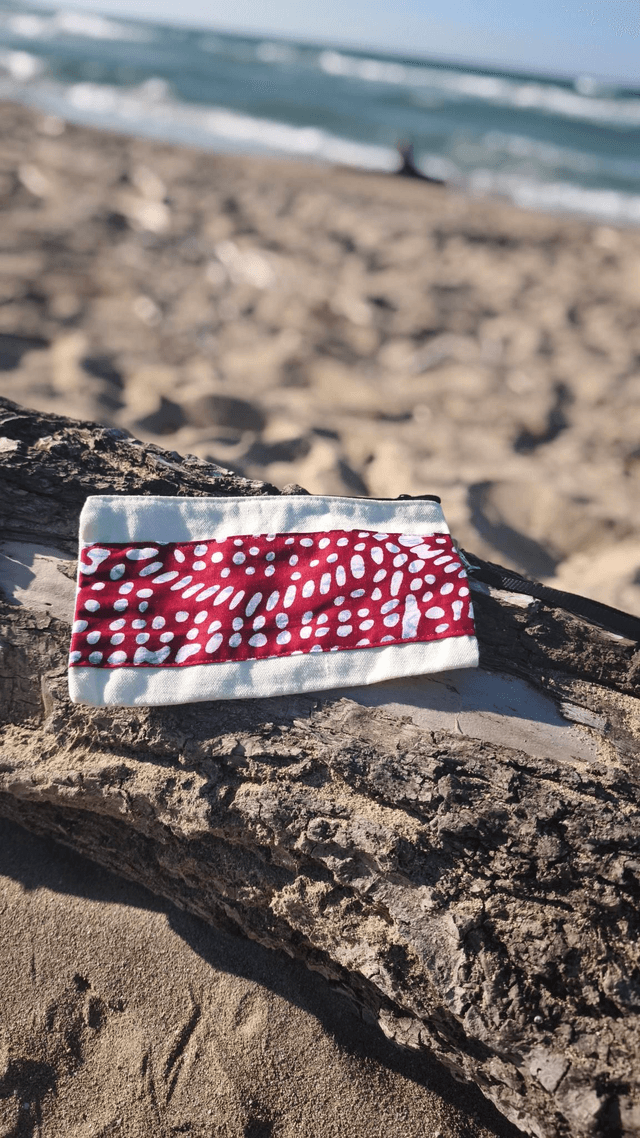 Pochette bordeaux