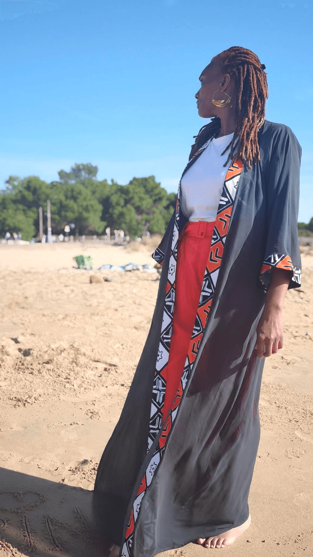 Kimono gris 