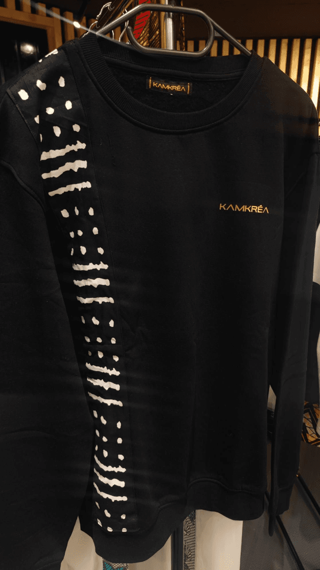 Sweat  bogolan noir 