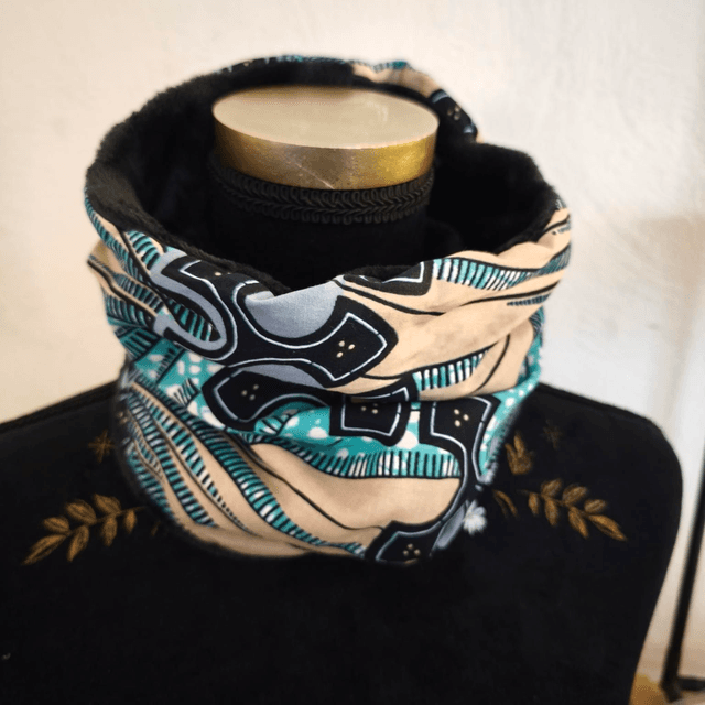 Snood bleu ciel 